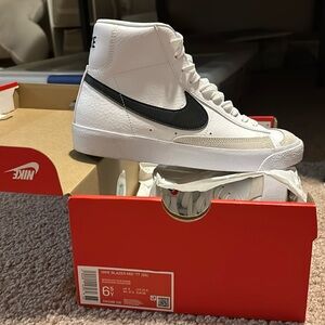 Kids- 6 1/2- Nike Blazers Mid 77. Brand new. Never worn.